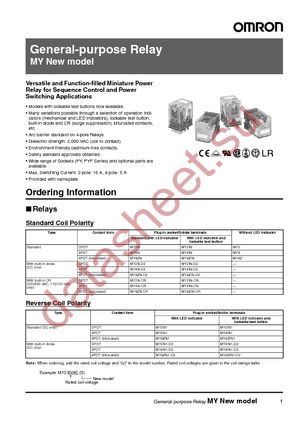 MY4AC24(S) datasheet  